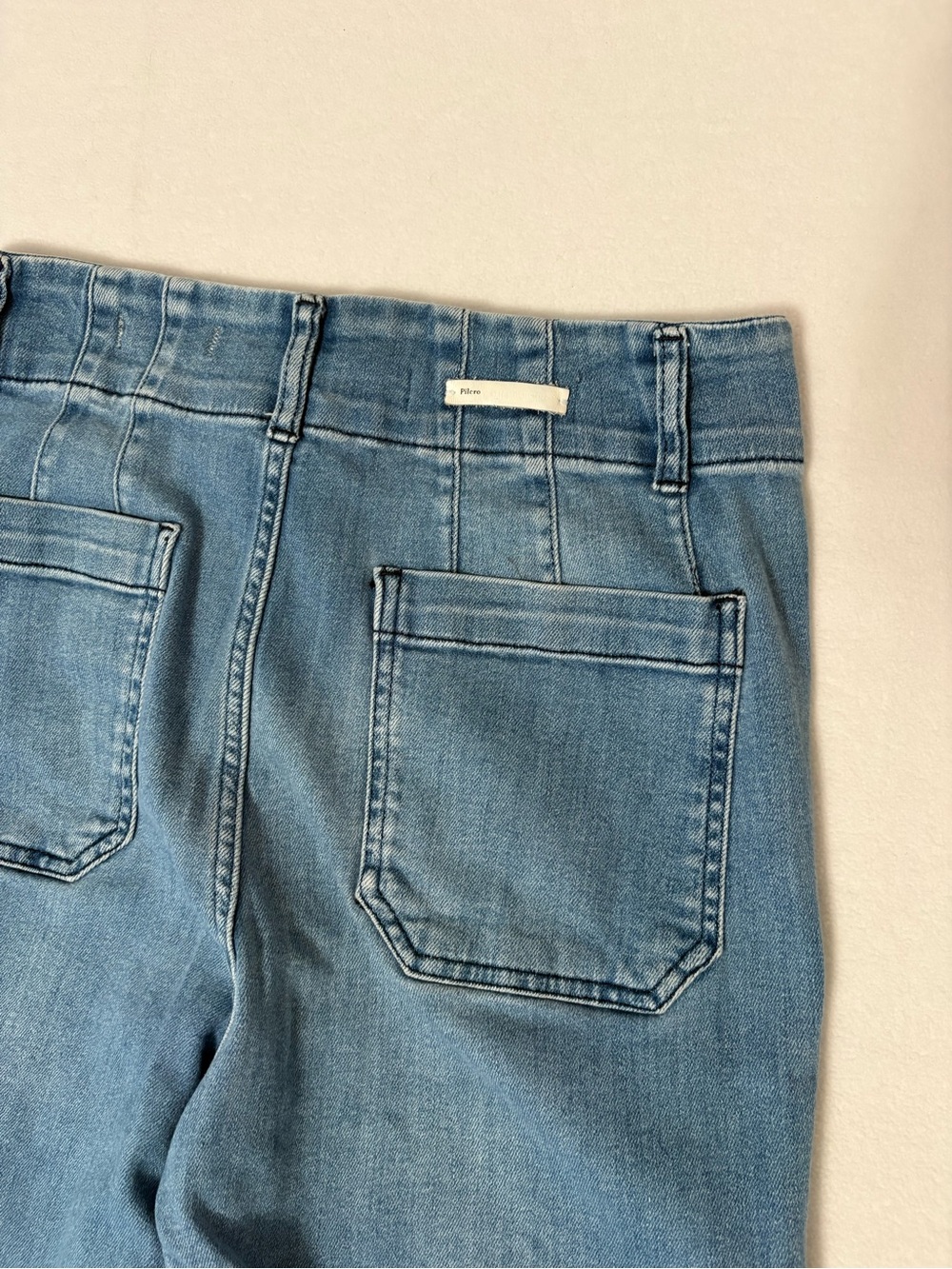 Antropologie Pilcro Light Blue Wide-Leg Denim Jeans size 29 - Picture 3 of 11